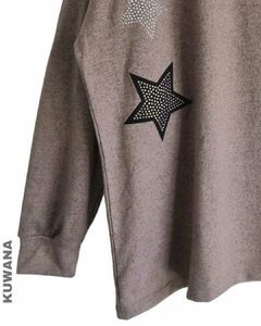 Buzo Hoodie XL OVERSIZE Star VIZON en internet