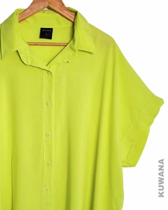 Maxi Camisa XXL LIME - Kuwana Mayorista