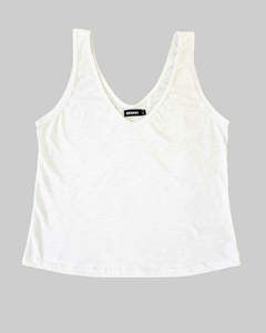 Musculosa FLAME WHITE( M AL XL)