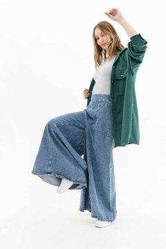 MAXO Palazzo WIDE LEG Denim (M al XL) - tienda online