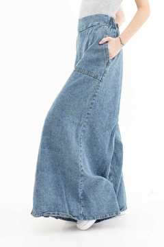 MAXO Palazzo WIDE LEG Denim (M al XL)