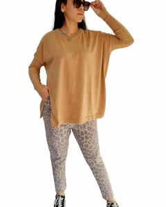 MAXI Sweater BREMER CAMEL (XL/XXL) - Kuwana Mayorista