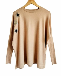 MAXI Sweater BREMER STARS BEIGE (XL/XXL)