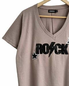 Remera V OVERSIZE (XL) ROCK VIZON - comprar online