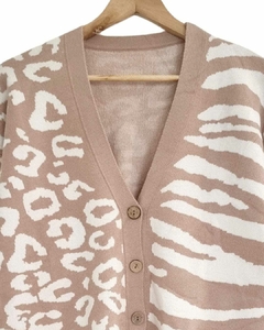 Cardigan BREMER JACKARD PRINT L/XL - Kuwana Mayorista