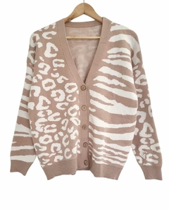 Cardigan BREMER JACKARD PRINT L/XL