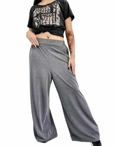 Palazzo WIDE LEG GREY ALGODON( M AL XL) - comprar online