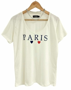 Remera V PARIS CRUDE FLAME PREMIUM (M AL XL)