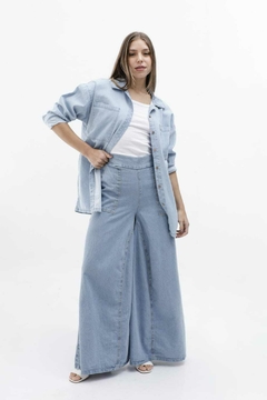 MAXO Palazzo WIDE LEG Denim (M al XL) - comprar online