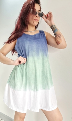 Vestido Corto Batick Green [M/L] -SS