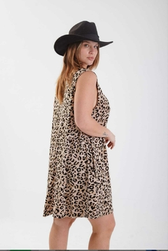 Vestido PRINT CHEETA Corto XL/XXL BLACK en internet