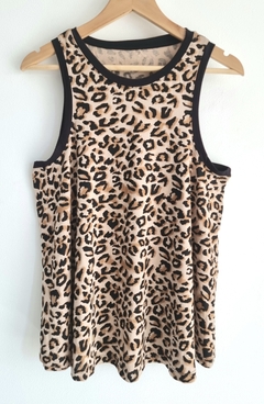 Musculosa PRINT (XL) EVASE -Cheeta - tienda online