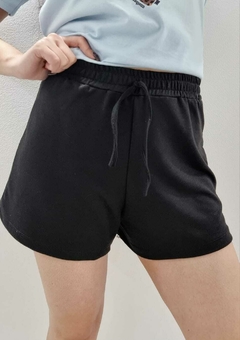 Short Algodón CRISTINE BASIC (40 al 50) SOFT BLACK - comprar online