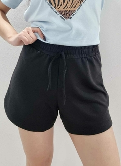 Short Algodón CRISTINE BASIC (40 al 50) SOFT BLACK