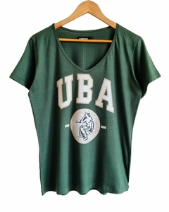 Remera V PREMIUM UBA Green (3 talles)