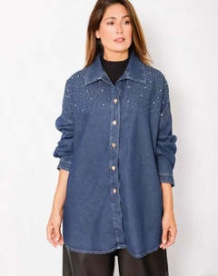 Camisa SHINE Denim OVER (XL/XXL) BLUE