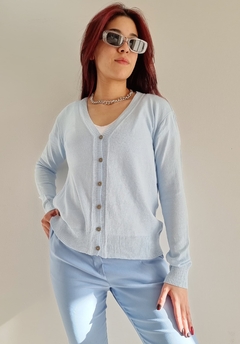 Cardigan Hilo Lycra SKY [M/L]