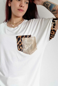 Remerón Print WHITE (XL/XXL) - tienda online