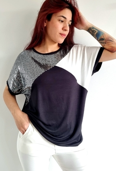 Remera Madonna Silver (XL/XXL)