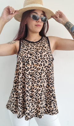 Musculosa PRINT (XL) EVASE -Cheeta en internet