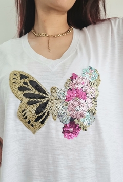 Remeron V Manga 3/4 (XL/XXL) BUTTERFLY FLAMME en internet