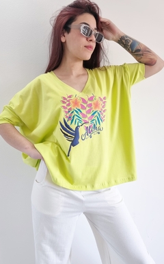 Remeron V Manga 3/4 (XL/XXL) LIME COLIBRI