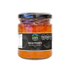 Salsa picante de pimientos