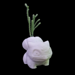 Mini maceta Bulbasaur con suculenta - comprar online