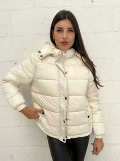 puffer corderito mujer- 4621