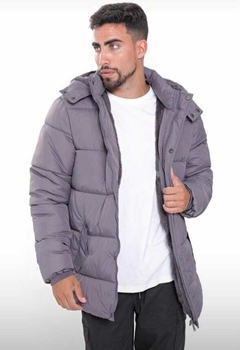 puffer con piel -6510