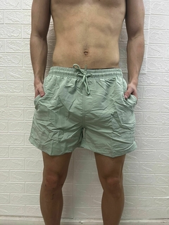 short de baño liso -3900