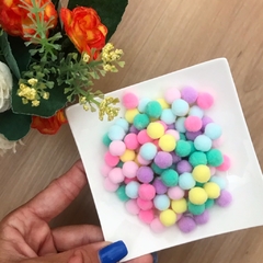 Pompom Candy Color 10mm (50 unidades)