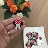 Aplique Acrílico Minnie Rosto