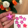 Aplique Patch Mini Estrela Rosa