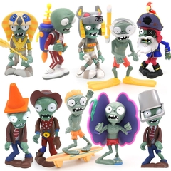 New Role Plants Pea shooting Zombie 2 Toys Full Set Gift for Boys Ejection Anime Children's Dolls Action Figure Model Toy No Box