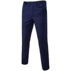 Imagem do DIHOPE 2020 Men's Fashion Slim Suits Men's Business Casual Groomsman three-piece Suit Blazers Jacket Pants Trousers Vest Sets