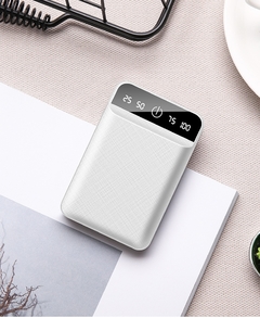 Imagem do Mini Portable 30000mAh Mobile Charger with Dual USB Port Outdoor Safe Emergency External Battery Power Bank for Iphone Xiaomi