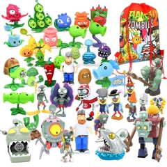 New Role Plants Pea shooting Zombie 2 Toys Full Set Gift for Boys Ejection Anime Children's Dolls Action Figure Model Toy No Box - loja online