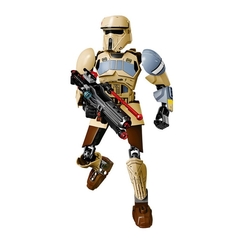 Star Wars Buildable Figure Stormtrooper Darth Vader Kylo Ren Chewbacca Boba Jango Fett General Grievou Action Figure Toy For Kid - loja online
