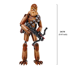 Star Wars Buildable Figure Stormtrooper Darth Vader Kylo Ren Chewbacca Boba Jango Fett General Grievou Action Figure Toy For Kid - Bruna Daniela Beleza