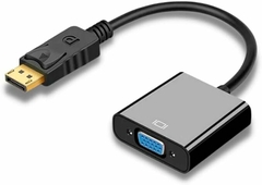 Cabo Adaptador Conversor Vídeo Displayport Para Vga