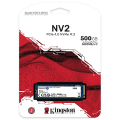 SSD Kingston M.2 500GB NV2 NVMe - SNV2S/500G - comprar online