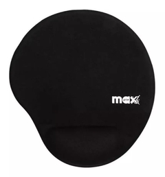 Mousepad Maxprint com Apoio de pulso, Gel, 220x355mm, Preto - 604484