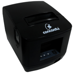Impressora Nao Fiscal Termica De Cupom Concordia Xp V320 Usb E Ethernet Preta