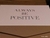 Caixa de Papel Cartonado com Tampa Envelope - Retangular - Rosa com frase "Always be positive"  Vinttage RJ