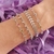 Pulseira folheada de escamas Mya - loja online