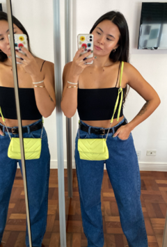 Cropped Canelado Jasmim - comprar online