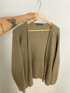 Cardigan Tricot Cozy Ocre