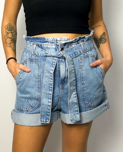 Shorts Jeans Alecrim Azul