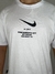 Camiseta Nike Swoosh by nike Branca na internet